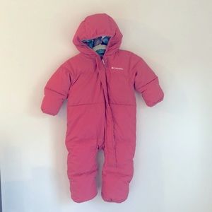 Columbia baby snowsuit